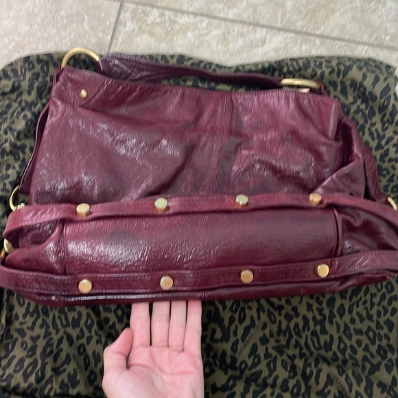 Rebecca Minkoff Shoulder Bag in a Maroonish Dark Purple color - Picture 2 of 12